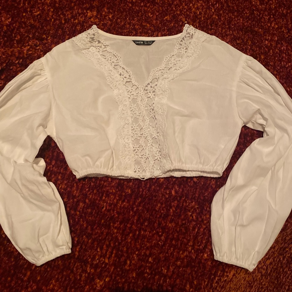 Shein Crochet Crop Top